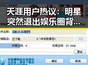 天涯用户热议：明星突然退出娱乐圈背后隐藏的真相？